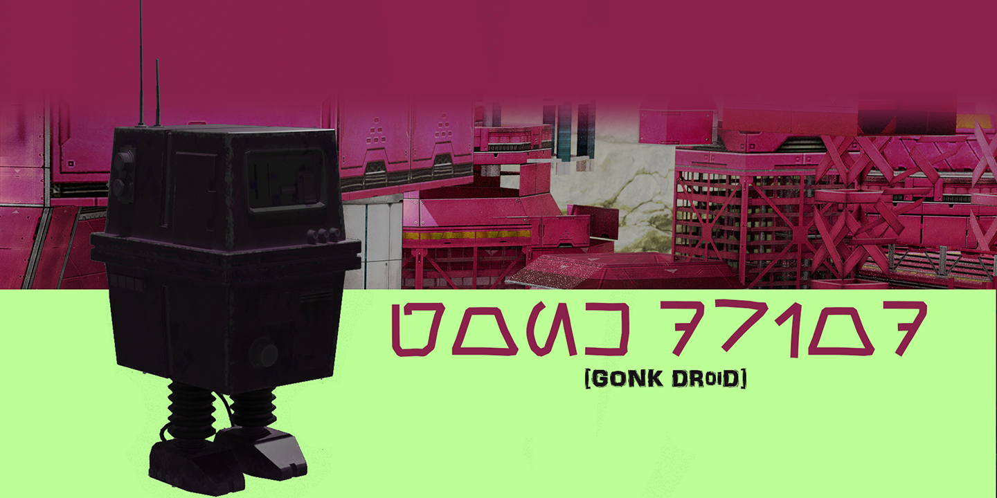 フォント Gonk Droid